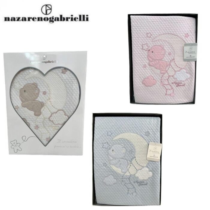 COPERTINA LETTINO RICAMATA