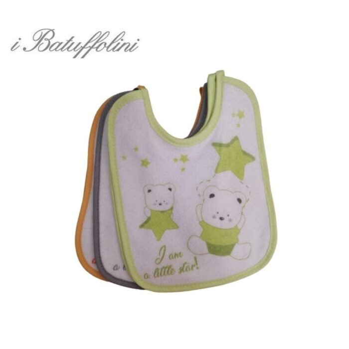 BAVETTE MEDIE  100 COTONE