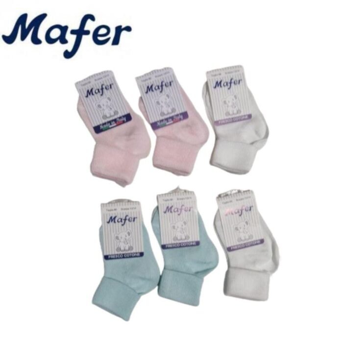 CALZA CORTA BABY 80 COT 20 PA