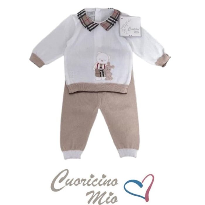 COMPLETINO ORSETTO CON CRAVATTA