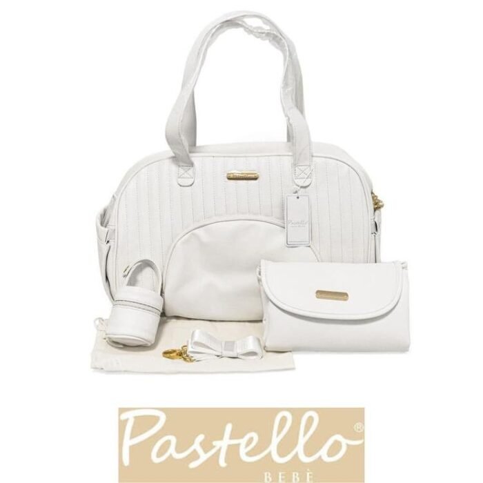 BORSA NASCITA IMPUNTURATO CON ZIP TASCA