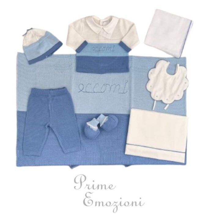 COORDINATO PRIMA NASCITA 7 PZ