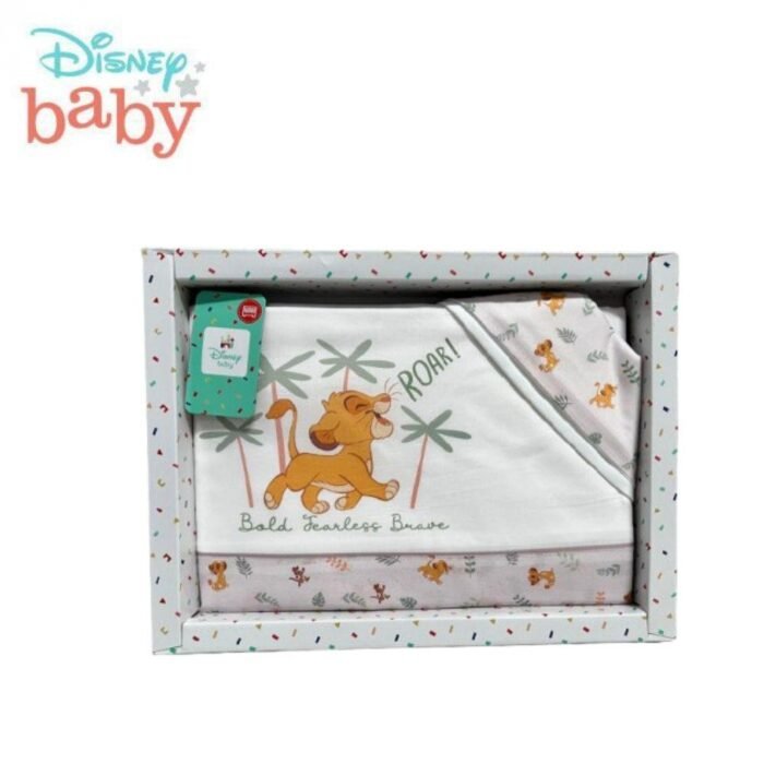 SET LETTINO RE LEONE COTONE