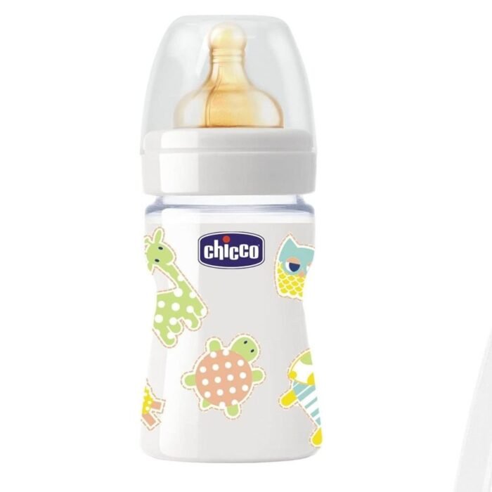 BIBERON NATGLASS 150ML SIL