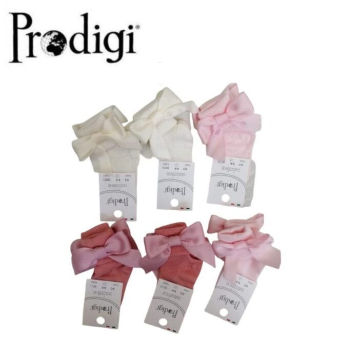 CALZINO RISVOLTO INSERTO FIOCCO