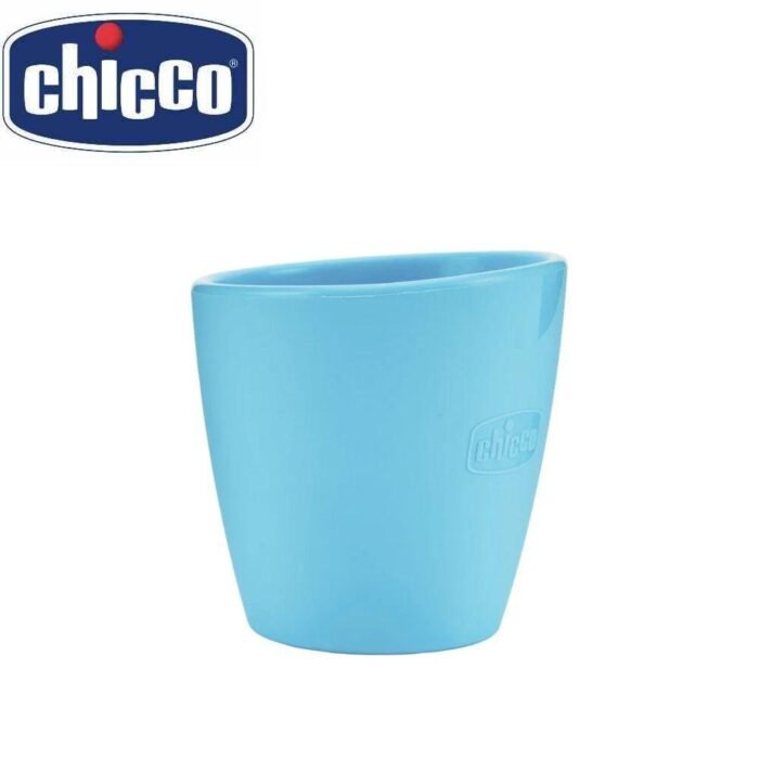 BICCHIERE SILICONE BLU