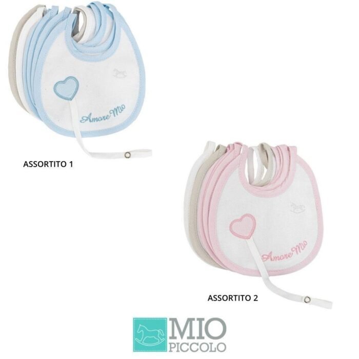 CONFEZIONE BAVETTE 6PZ CINIGLIA