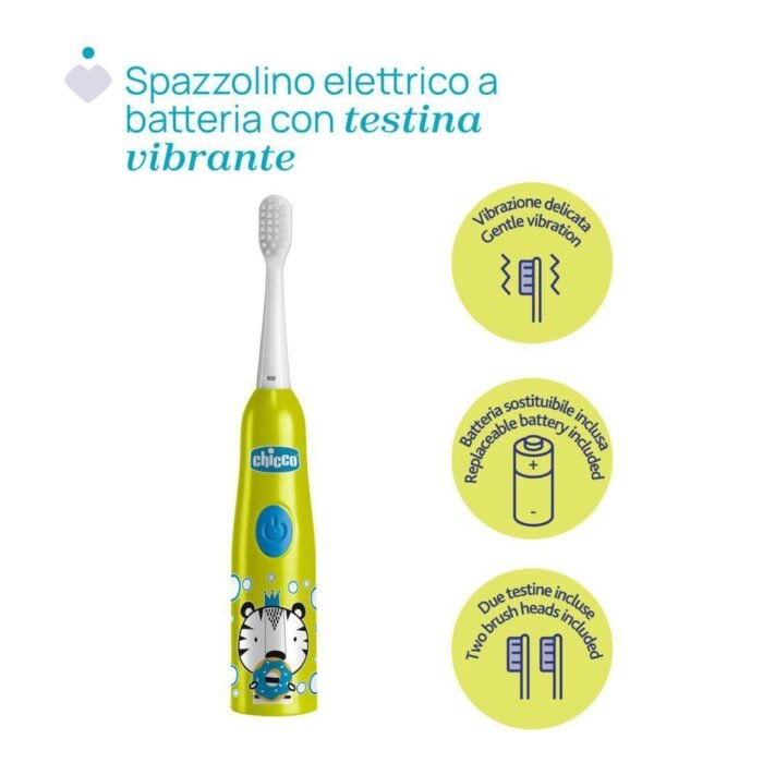 SPAZZOLINO ELETTRICO TIGRE 3