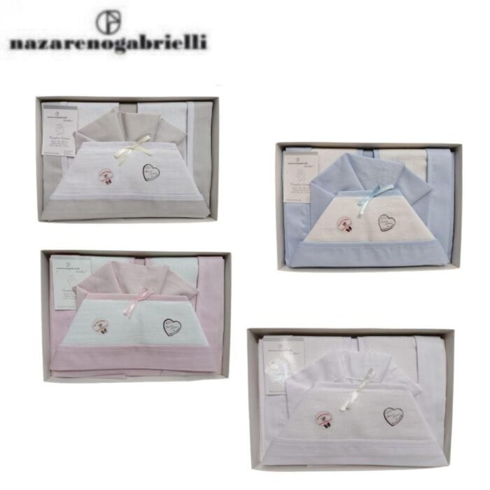 COPPIA LETTINO TELA AIDA