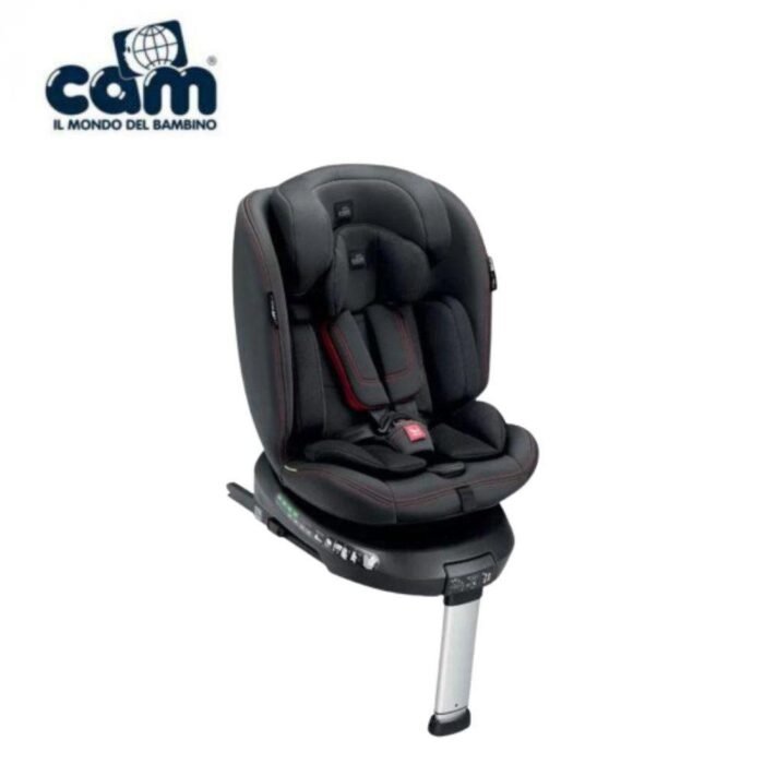 SEGGIOLINO AUTO SOSTA I-SIZE NERO CM 40/150