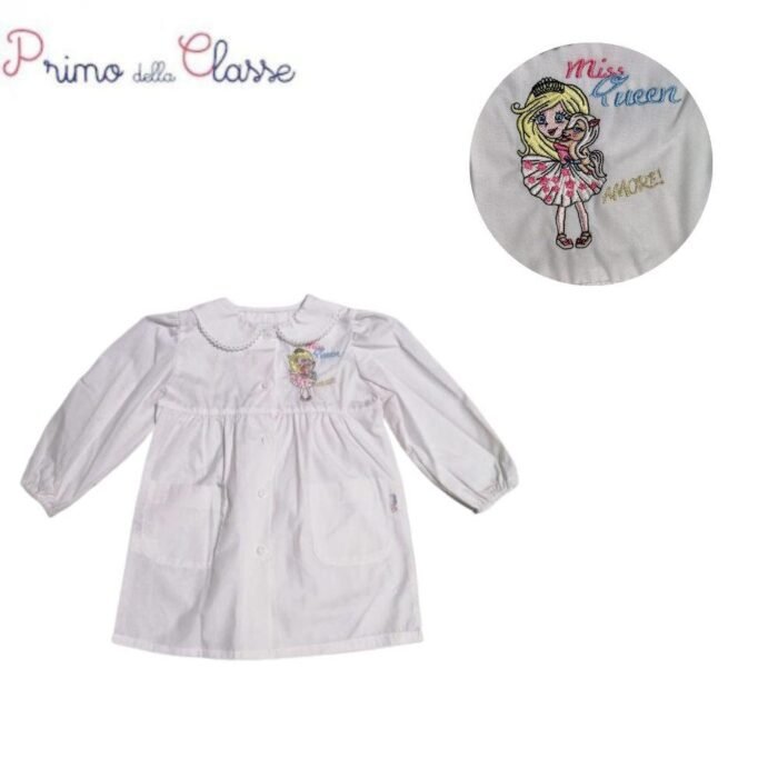 GREMBIULE ASILO RICAMATO