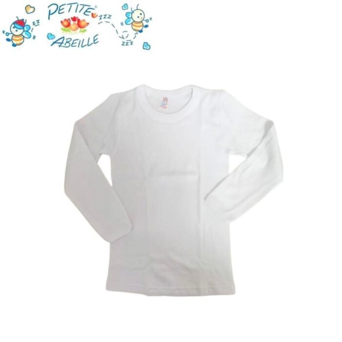 MAGLIA M/L BAMBINO COTONE FELPATO