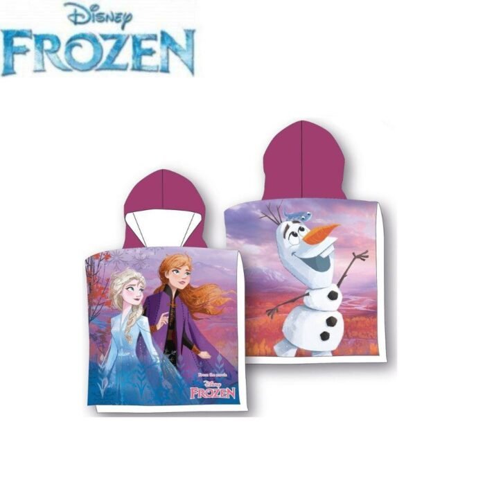 PONCHO FROZEN 50X100