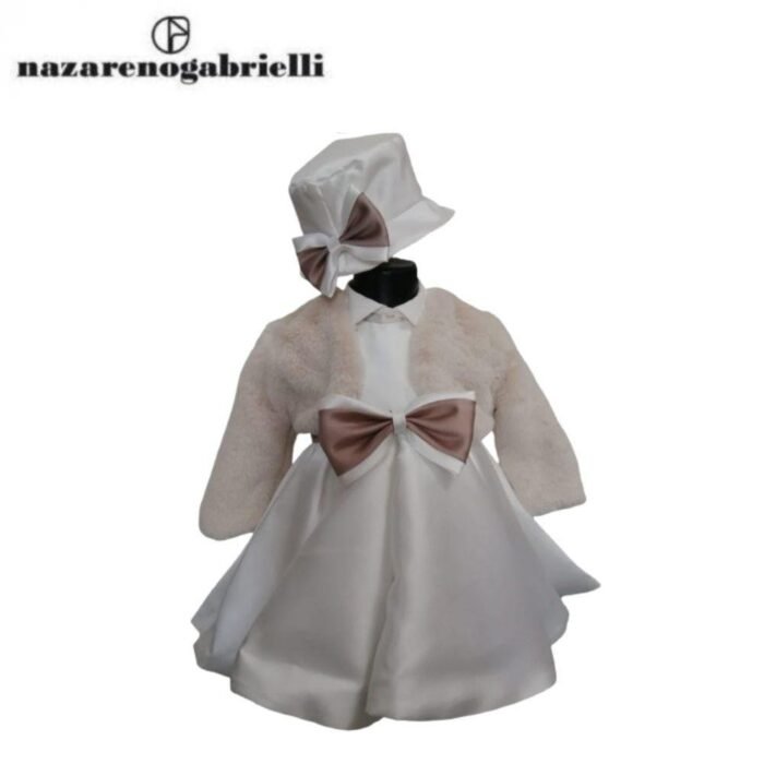 VESTINA BATTESIMALE ML CON PELLICCIA