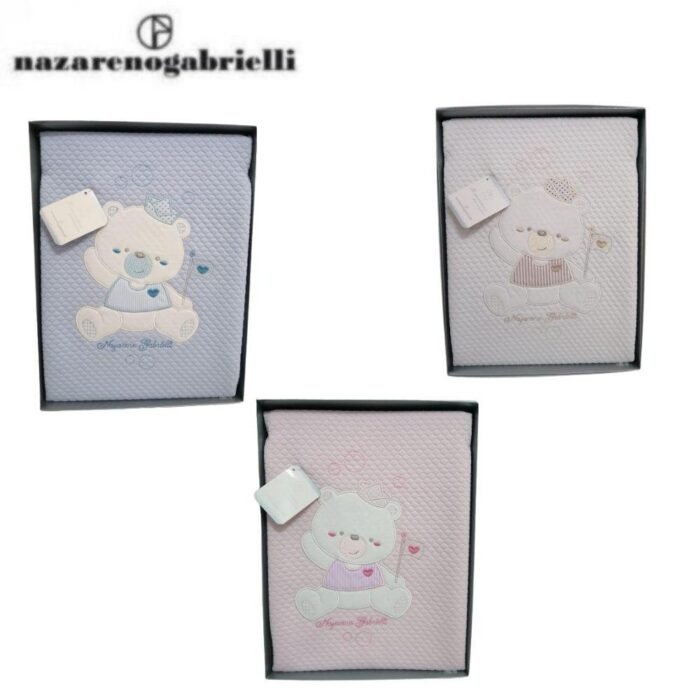 COPERTINA CULLA RICAMATA 100 CO