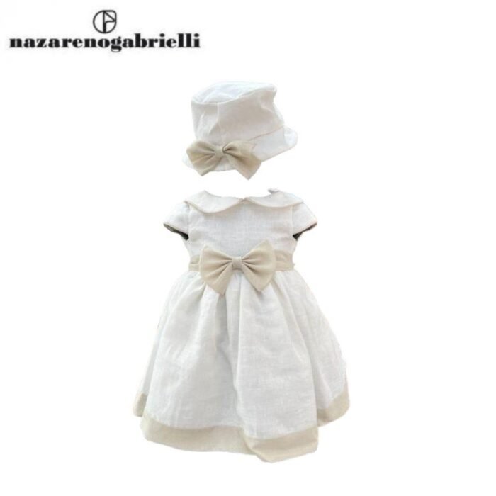 VESTINA BATTESIMALE CON CAPP 100 PL