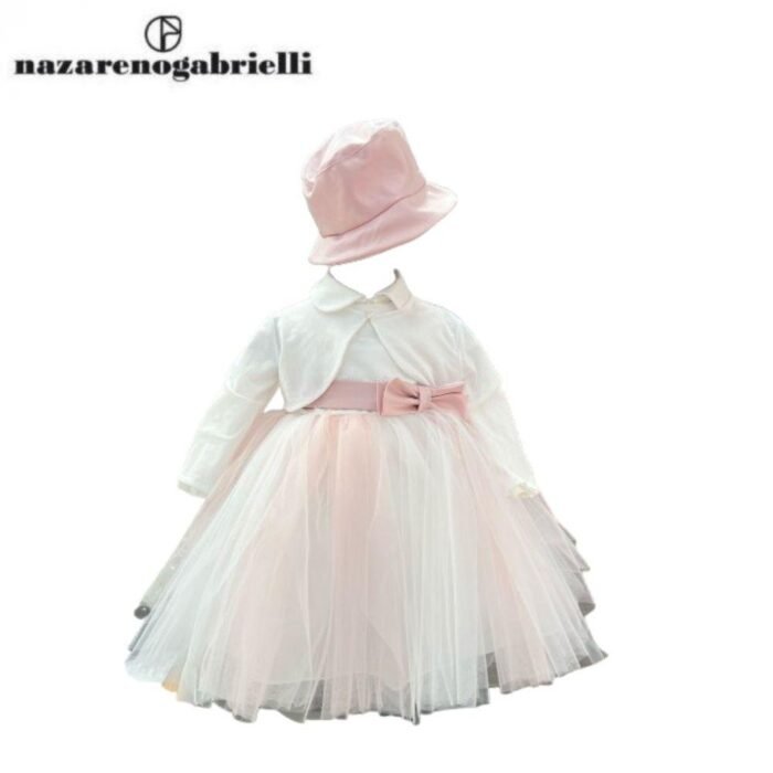 VESTINA BATTESIMALE CON CAPP 100 PL