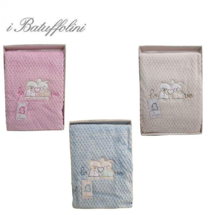 COPERTINA CORAL RICAMATA 100 PL