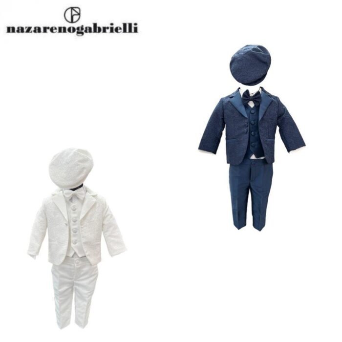 COMPLETO BATTESIMALE 6PZ CON GIACCA