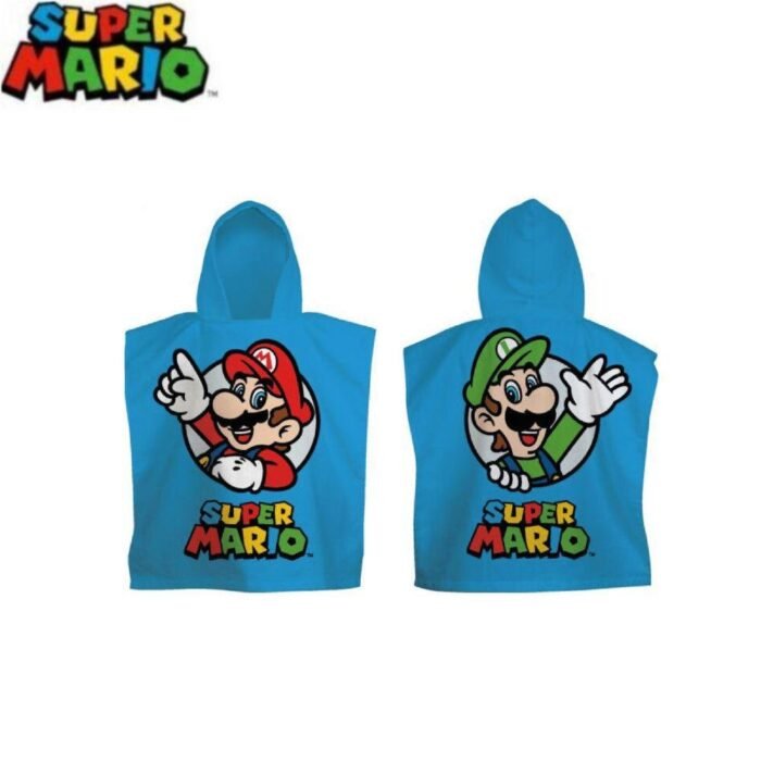 PONCHO SUPER MARIO 50X100