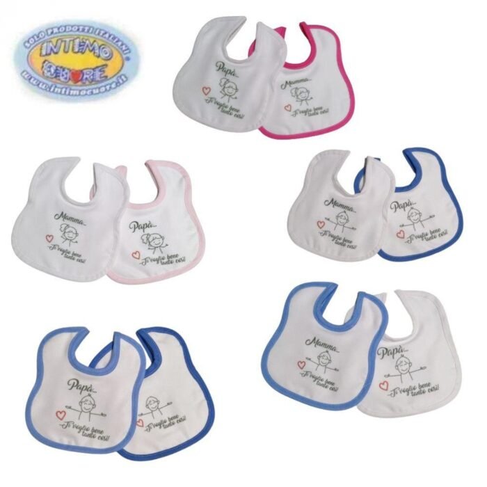 BAVETTA 2 PZ TI VOGLIO BENE TANTO COSI...