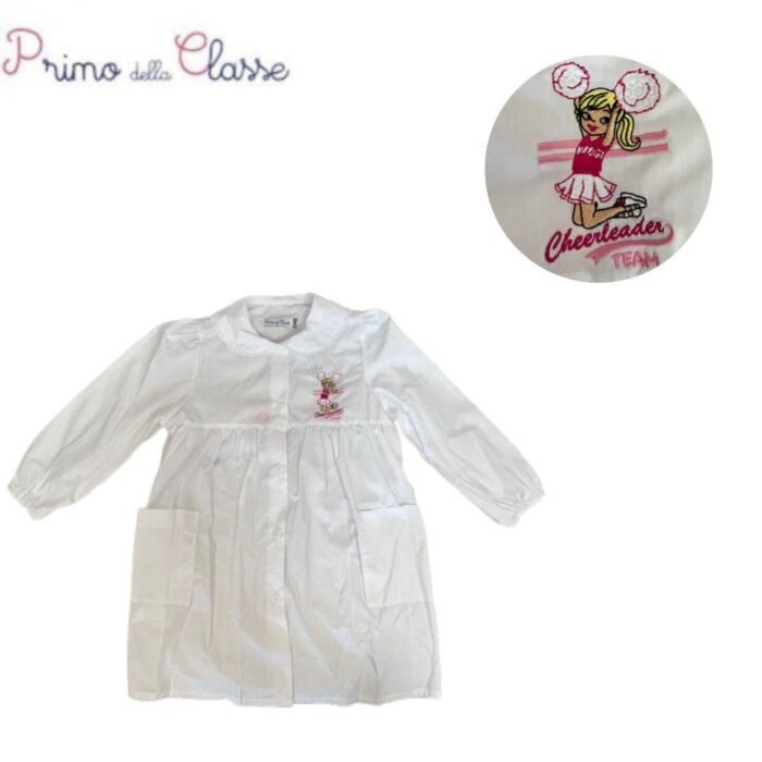 GREMBIULE SCUOLA RICAMATO