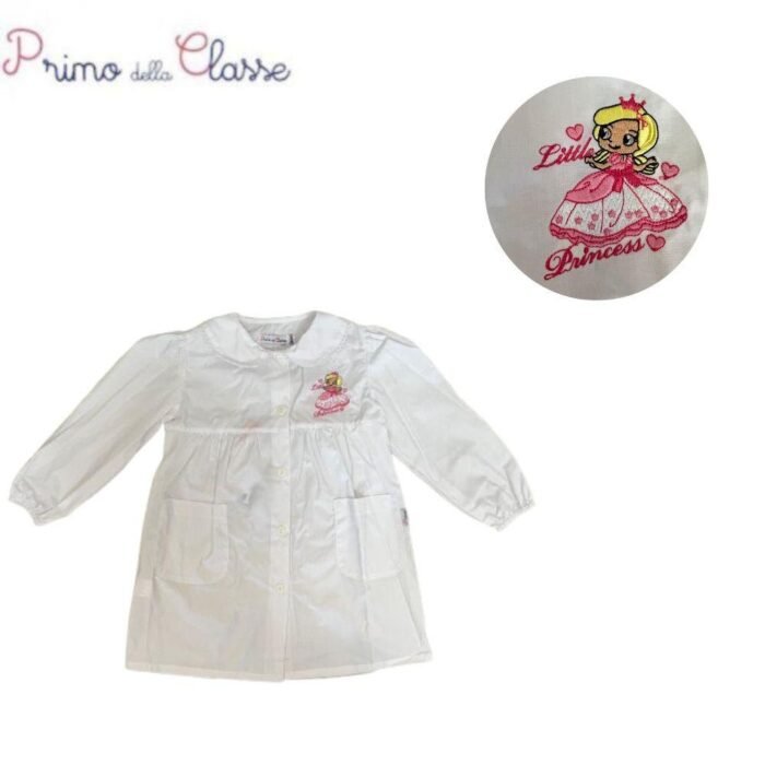 GREMBIULE ASILO RICAMATO