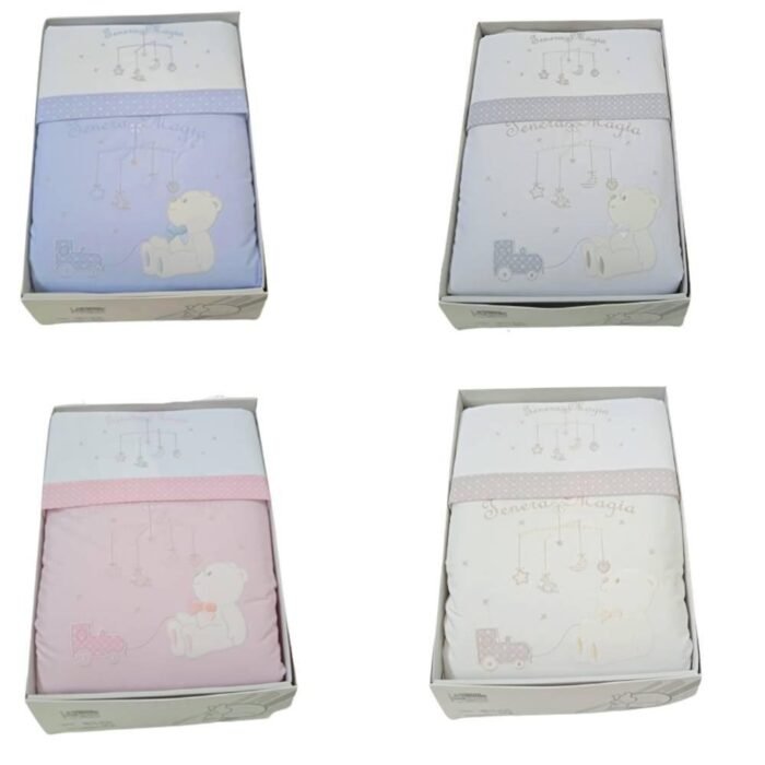 COORDINATO LETTINO 100 COTONE