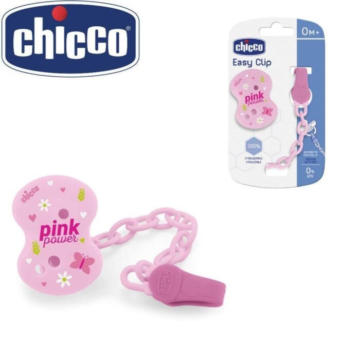 CLIP CATENELLA MIXED ROSA