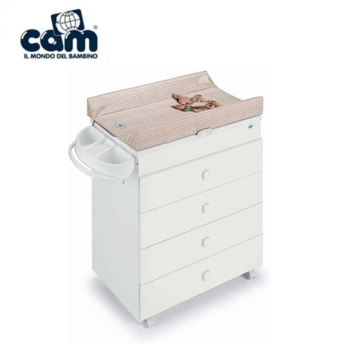 CASSETTIERA ASIA BIANCA CAGNOLINI