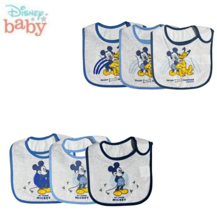 SET 6 BAVETTE SP MICKEY