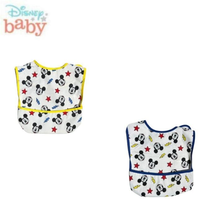 2 BAVETTE PONGE MICKEY