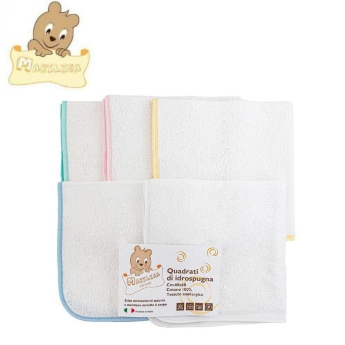 QUADRATO SPUGNA 60X60 100 COTONE