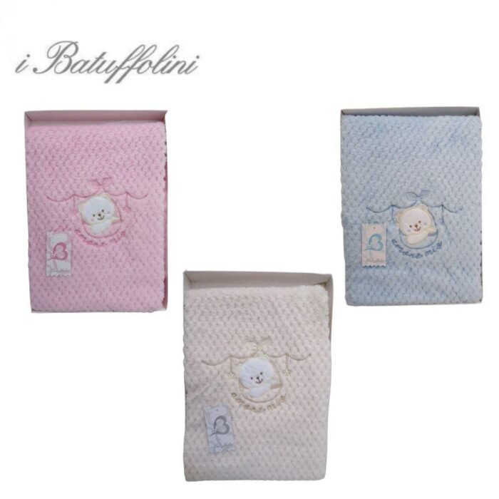 COPERTINA CORAL RICAMATA 100 PL