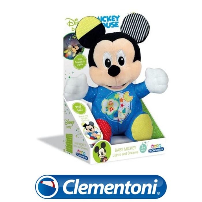 BABY MICKEY PELUCHE INTERATTIVO