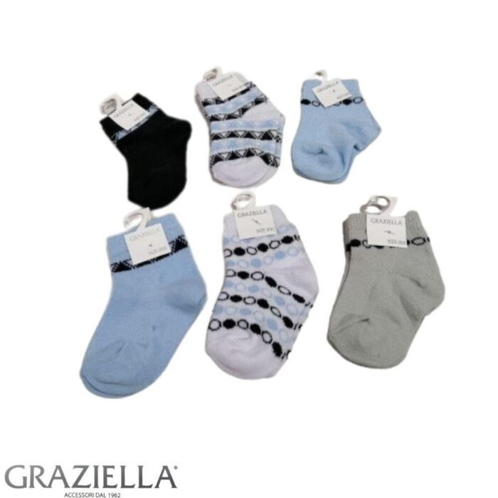 CALZINO CORTO BOX 6 PZ