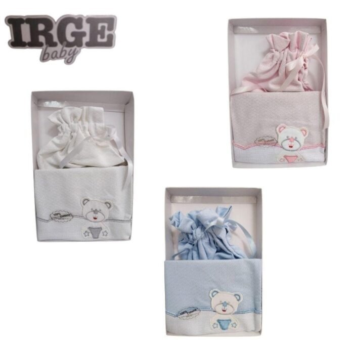 SACCO NASCITA IN PIQUET DA RICAMARE