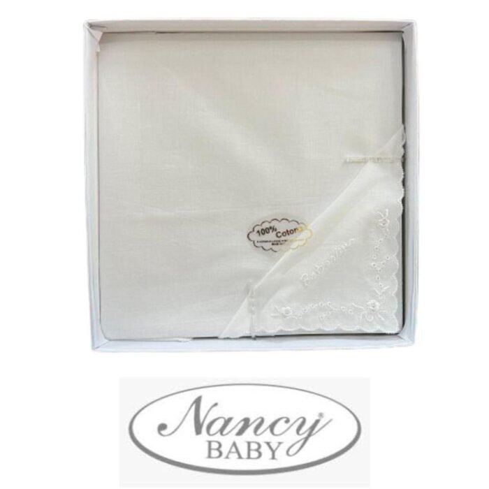 FAZZOLETTO BATTESIMALE COTONE