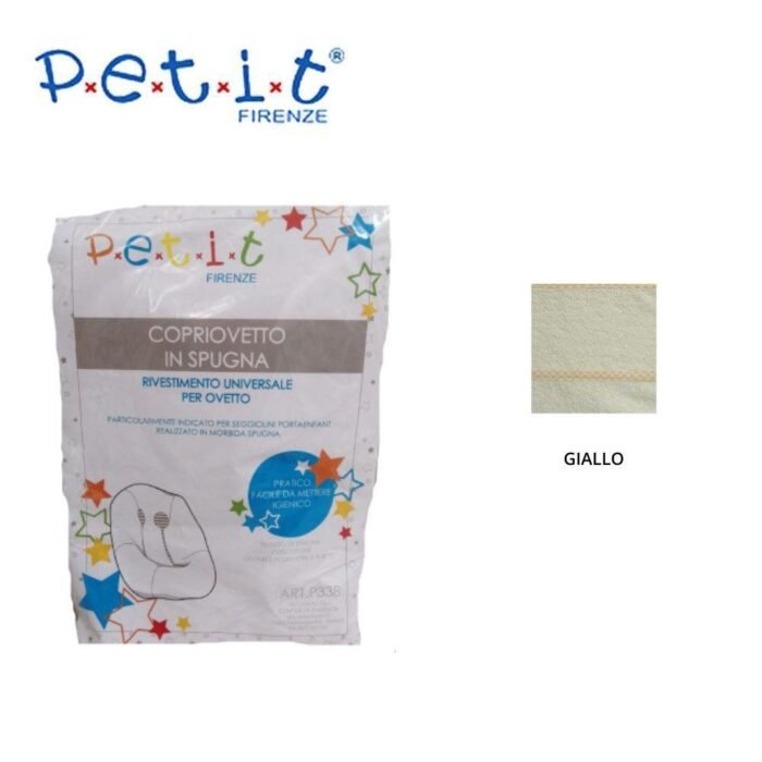 COPRIOVETTO IN SPUGNA GIALLO