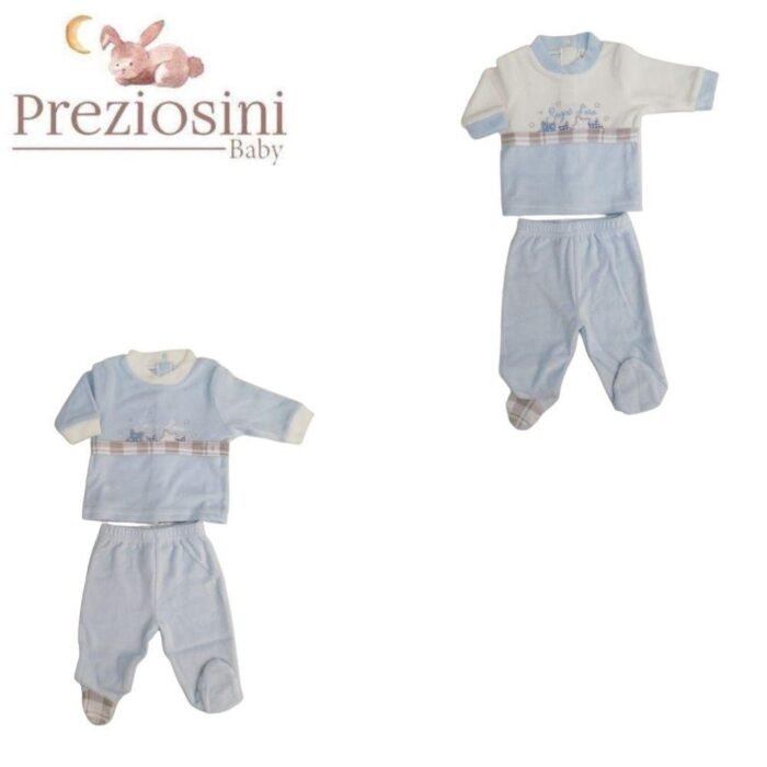 COMPLETO CLINICO CINIGLIA RICAMATO 75 CO 20 PL