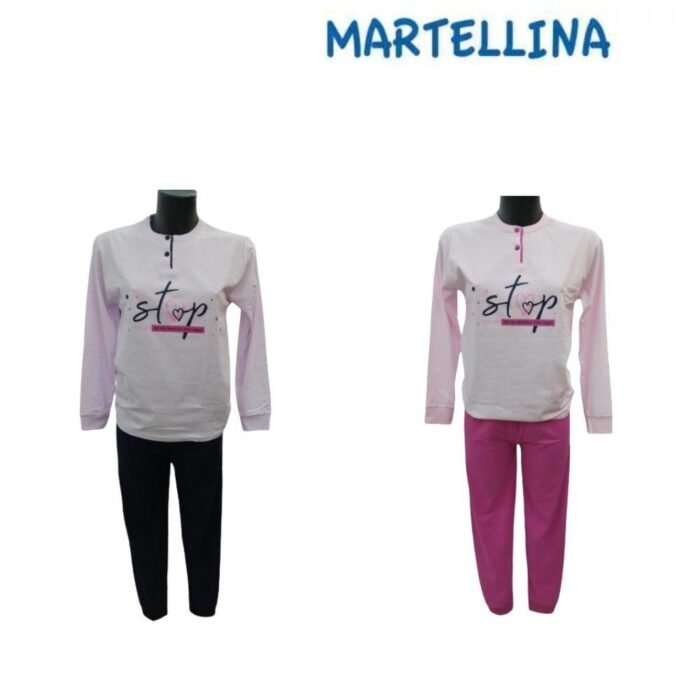 PIGIAMA ML JERSEY 100 COTONE