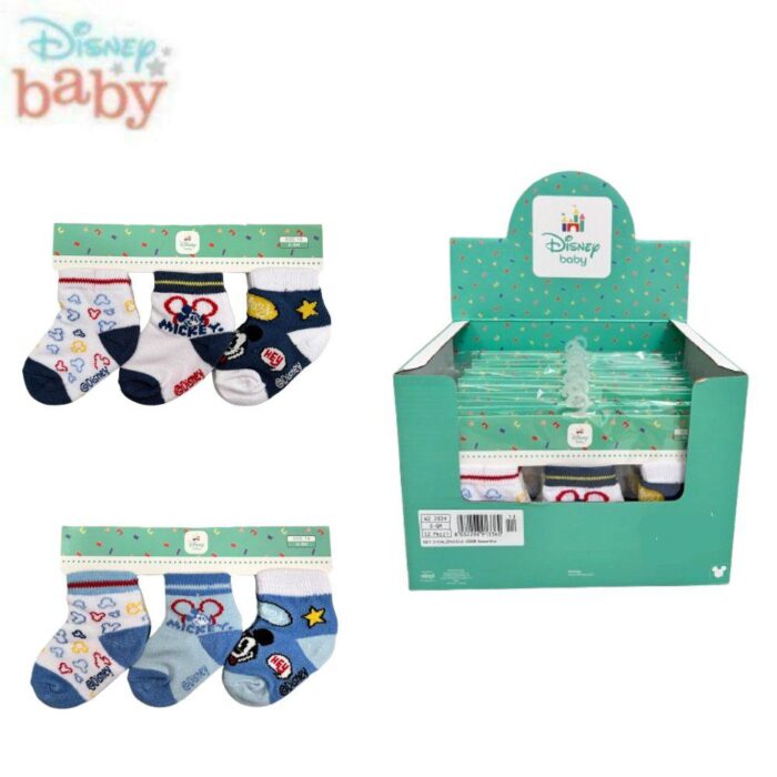 SET 3 CALZINI NEONATO