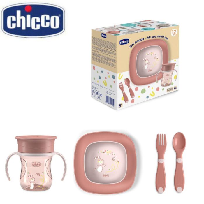 SET PAPPA 12M+ ROSA