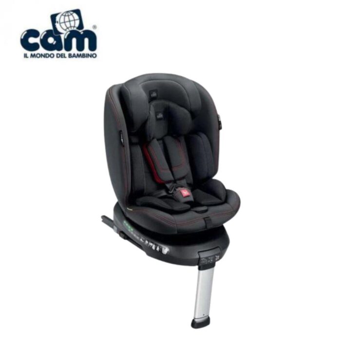 SEGGIOLINO AUTO SOSTA I-SIZE NERO CM 40/150