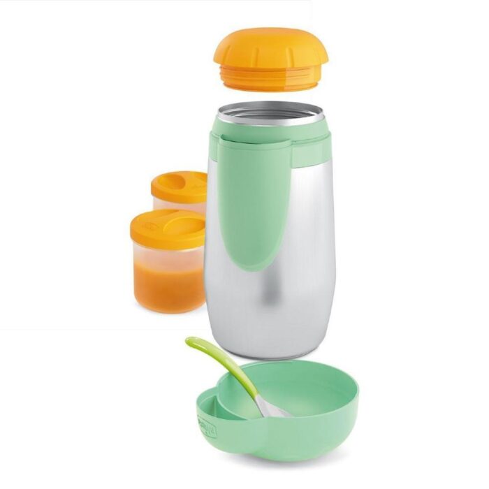 THERMOS PORTAPAPPA E PORTABIBERON INOX