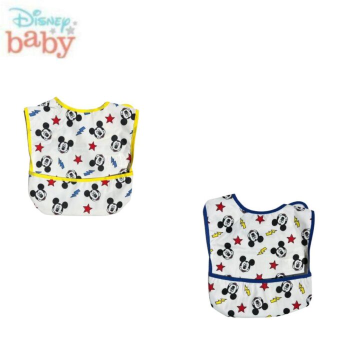 2 BAVETTE PONGE MICKEY