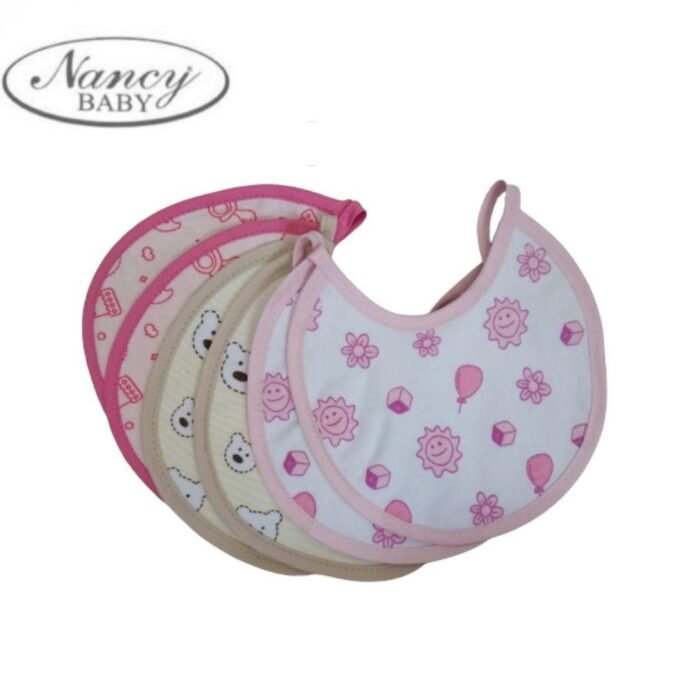 BAVETTA IN JERSEY COTONE STAMPATA