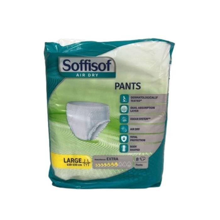 SOFFISOF AIR DRY PANTS LARGE