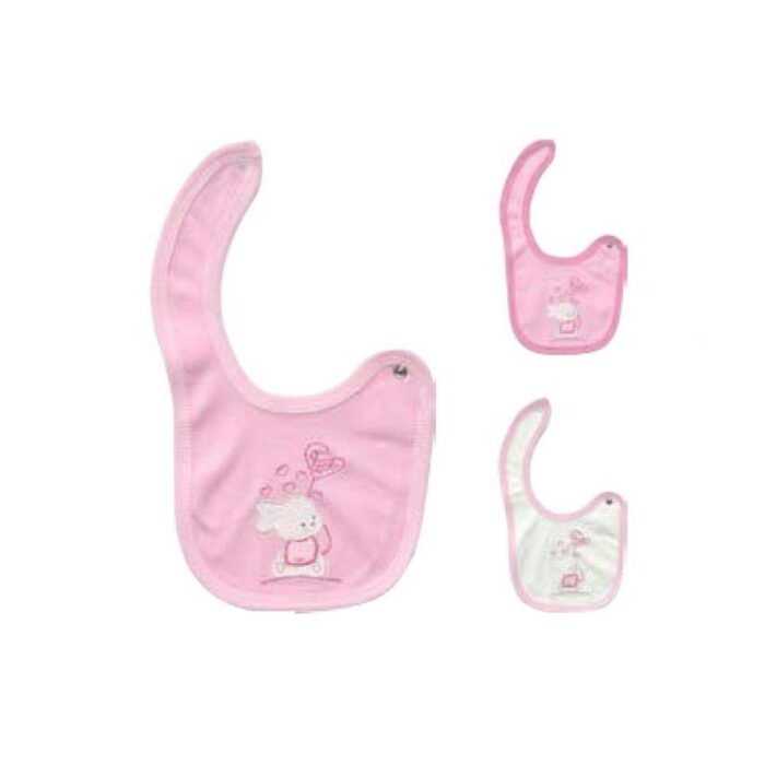 BAVETTE C/CLIP RICAMATA