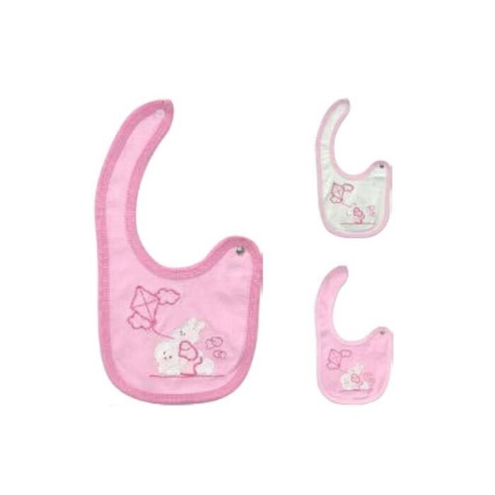 BAVETTE C/CLIP RICAMATA